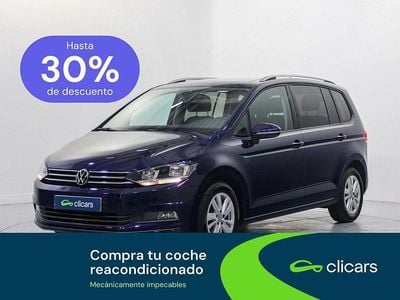 Usado VW Touran Advance 115 CV (84 kW) 2020 Azul Monovolumen