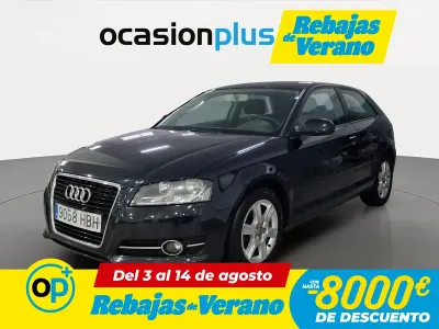 Usado Audi A3 Attraction 105 CV (77 kW) 2011 Negro Utilitario