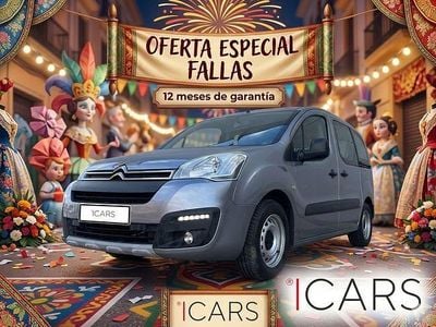 Usado Citroën Berlingo Live 100 CV (73 kW) 2017 Gris Monovolumen