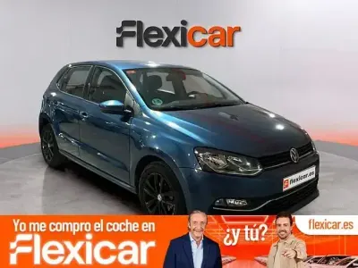 Usado VW Polo 90 CV (66 kW) 2017 Azul Utilitario