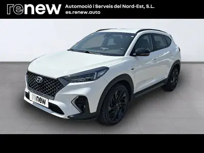 Usado Hyundai Tucson N Line 177 CV (130 kW) 2019 Blanco SUV