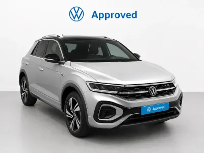 Usado VW T-Roc R-line 190 CV (139 kW) 2022 Gris plata SUV
