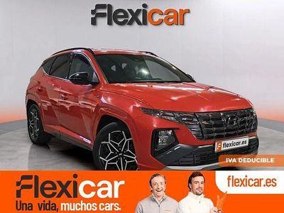 Rojo Usado 2023 Hyundai Tucson N Line SUV | 22.590 € (Precio justo)