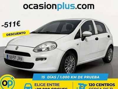 Usado Fiat Punto Pop 69 CV (50 kW) 2016 Blanco Utilitario