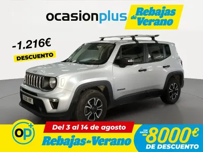 Usado Jeep Renegade Sport 120 CV (88 kW) 2019 Gris SUV