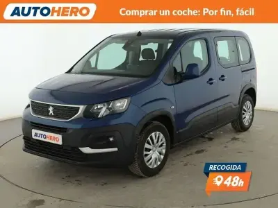 Käytetty Peugeot Rifter Active 102 HP (75 kW) 2021 Sininen Tila-auto