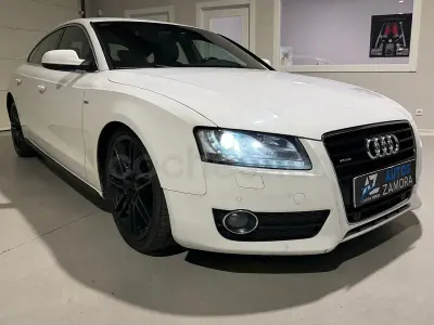 Usado Audi A5 Sportback S-Line 240 CV (176 kW) 2010 Blanco Utilitario