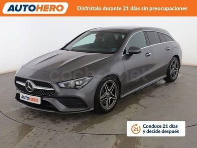 Usado Mercedes CLA200 Shooting Brake AMG line 163 CV (119 kW) 2019 Gris Familiar