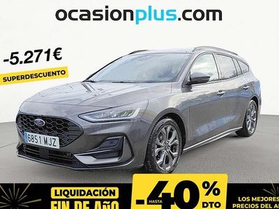 Gris Usado 2023 Ford Focus ST-Line Familiar | 15.173 € (Buen precio)
