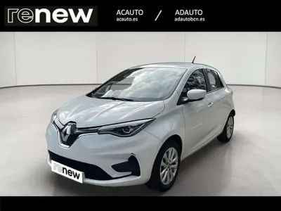 Usado Renault Zoe Intens 80 kW (109 CV) 2020 Blanco Utilitario