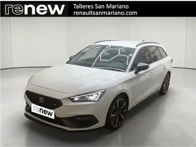 Usado Seat Leon FR 150 CV (110 kW) 2020 Blanco Berlina