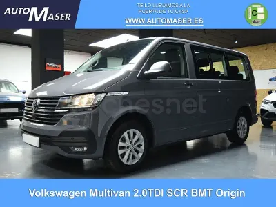 Käytetty VW Multivan 150 HP (110 kW) 2022 Harmaa Tila-auto