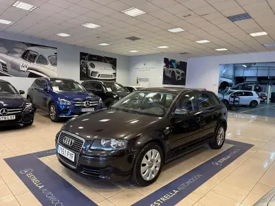 Usado Audi A3 Ambiente 105 HP (77 kW) 2007 Preto Citadino