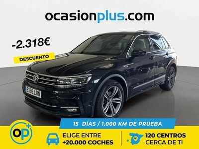 Negro Usado 2019 VW Tiguan Sportline SUV | 25.500 € (Precio justo)