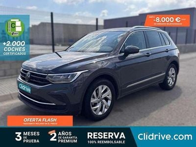 Gris Usado 2022 VW Tiguan SUV | 24.990 € (Buen precio)