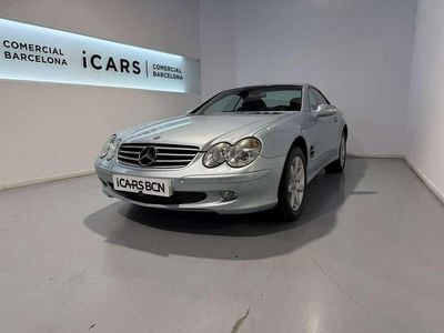 Usado Mercedes SL500 388 CV (285 kW) 2008 Plateado Coupe