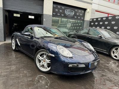 Käytetty Porsche Boxster 240 HP (176 kW) 2006 Sininen Avoauto