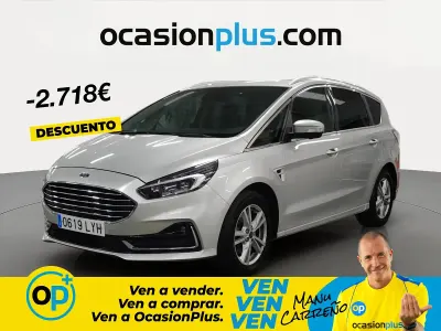 Usado Ford S-MAX Titanium 190 CV (139 kW) 2022 Gris Monovolumen
