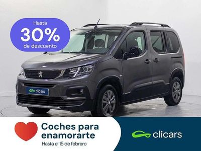 Usado Peugeot Rifter Allure 131 CV (96 kW) 2022 Gris Monovolumen