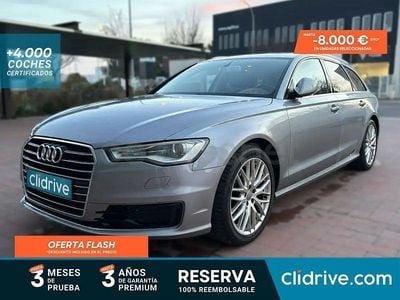 Usado Audi A6 Premium 150 CV (110 kW) 2016 Gris / plata Familiar