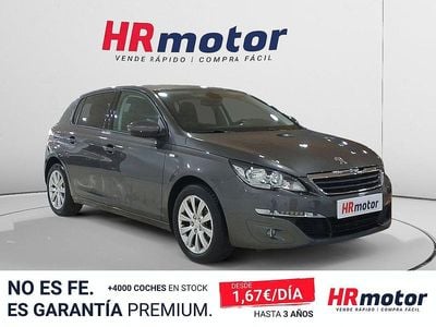 Usado Peugeot 308 Access 82 CV (60 kW) 2016 Gris / plata Berlina