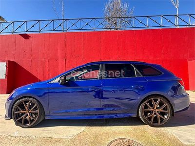 Usado Seat Leon CUPRA 300 CV (220 kW) 2018 Azul Familiar