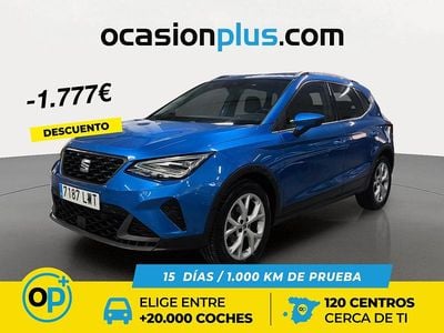 Usado Seat Arona FR 110 CV (80 kW) 2022 Azul SUV
