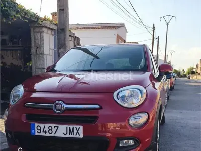 Usado Fiat 500X Pop 95 CV (69 kW) 2016 Rojo SUV