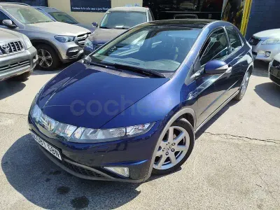Usado Honda Civic Sport 140 CV (102 kW) 2008 Azul Berlina