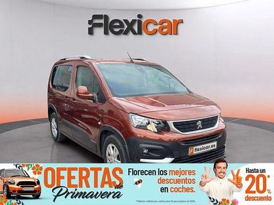 Usado Peugeot Rifter Active 130 CV (95 kW) 2020 Marrón Monovolumen