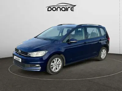 Begagnad VW Touran Edition 122 HK (89 kW) 2021 Blå Minibuss