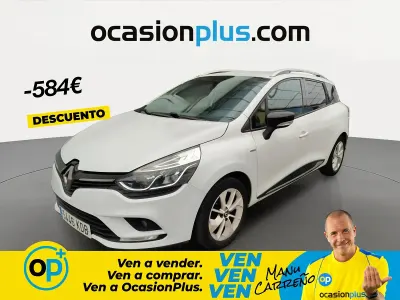 Usado Renault Clio LIMITED 75 CV (55 kW) 2017 Blanco Familiar