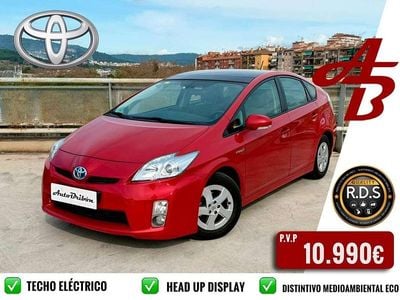Usado Toyota Prius Advance 136 CV (100 kW) 2010 Rojo Utilitario