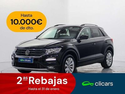 Negro Usado 2021 VW T-Roc Advance SUV | 19.990 € (Buen precio)