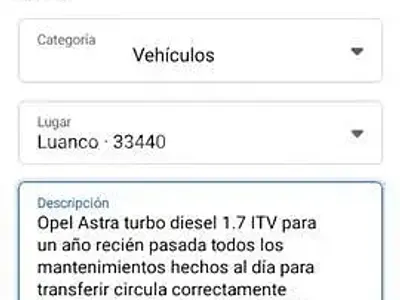 Usado Opel Astra Club 68 CV (50 kW) 2000 Granate Berlina