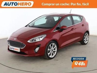 Brugt Ford Fiesta Titanium 85 HK (62 kW) 2018 Rød Hatchback