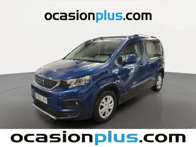 Käytetty Peugeot Rifter Allure 110 HP (80 kW) 2021 Sininen Tila-auto
