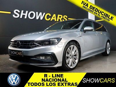 Usado VW Passat R-line 150 CV (110 kW) 2022 Gris / plata Familiar