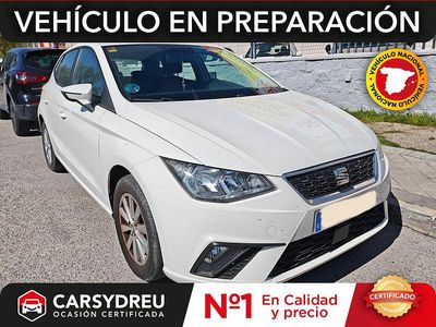 Usado Seat Ibiza Style 75 CV (55 kW) 2018 Blanco Utilitario