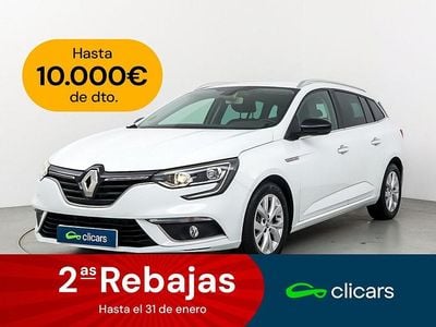 Blanco Usado 2018 Renault Mégane GrandTour LIMITED Familiar | 12.490 € (Buen precio)
