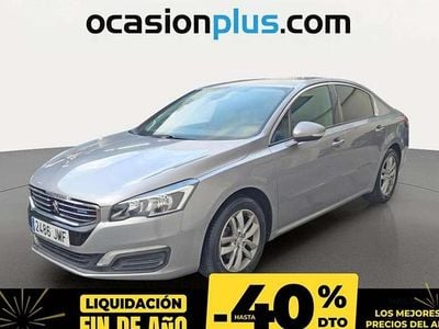 Gris Usado 2016 Peugeot 508 Active Berlina | 12.490 € (Precio justo)