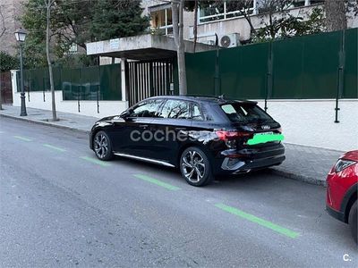 Usado Audi A3 S-Line 150 CV (110 kW) 2023 Negro Berlina