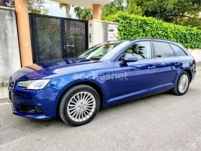 Usado Audi A4 122 CV (89 kW) 2017 Azul Familiar
