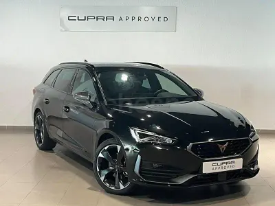 Occasion Cupra Leon 150 PK (110 kW) 2024 Zwart Stationwagen