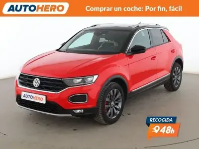 Usado VW T-Roc Sport 150 CV (110 kW) 2018 Rojo SUV