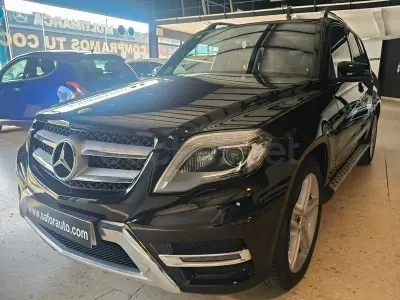 Usado Mercedes GLK220 170 CV (125 kW) 2013 Negro SUV