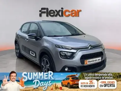 Usado Citroën C3 Feel 99 CV (72 kW) 2020 Gris Utilitario