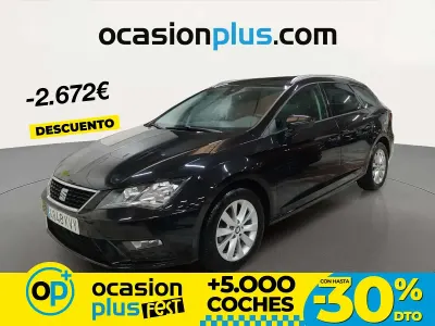 Begagnad Seat Leon Style 115 HK (84 kW) 2019 Svart Kombi