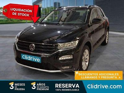 Usado VW T-Roc Advance 150 CV (110 kW) 2021 Negro SUV