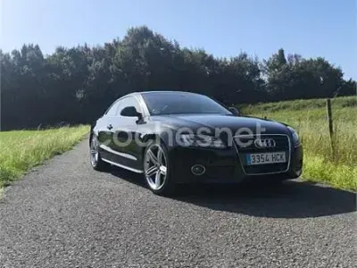 Usado Audi A5 Premium 211 CV (155 kW) 2009 Negro Coupe